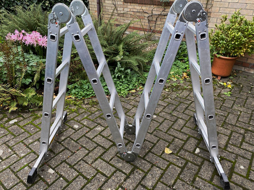 Aluminium folding scaffold - aluminium,