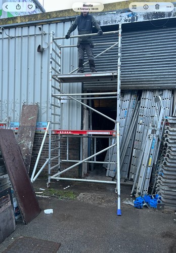 Lewis alloy scaffold - alloy, tower