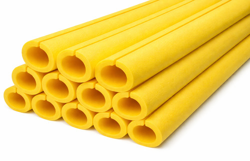 Scaffold tube foam protection - scaffold,
