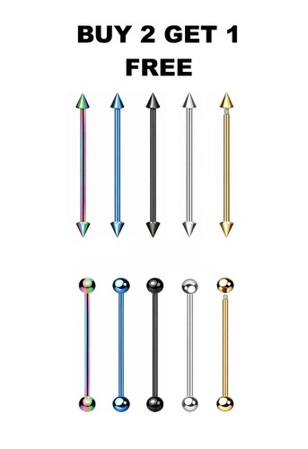 Straight barbell industrial - straight,