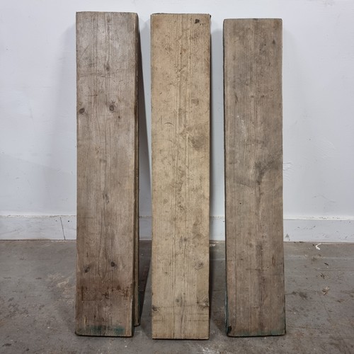 Reclaimed scaffolding boards - scaffolding,