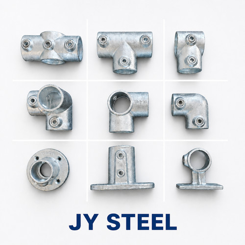 Galvanised key clamp