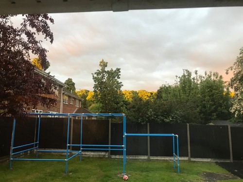 Climbing frame made of - frame:,
