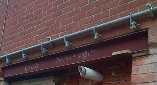 Brick brace safety system - system, 1/2