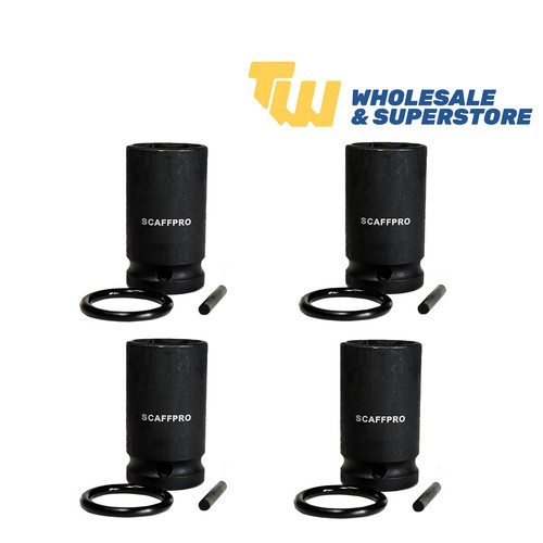 Hex impact socket 4x - bi-hex,