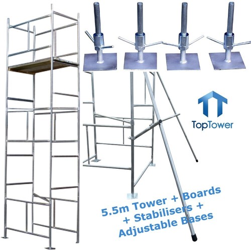 Diy scaffold tower 4x - 5.5m, 2ft