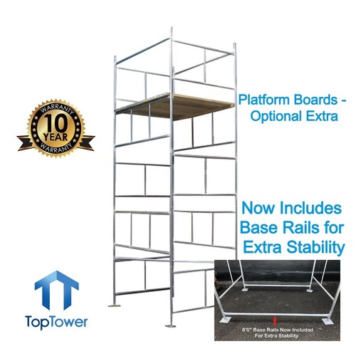 Scaffold tower x 4 - 5.5m,