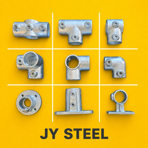 New galvanised key clamps - galvanised,