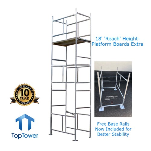 Scaffold tower 4x2ft - 4x2ft, 6in