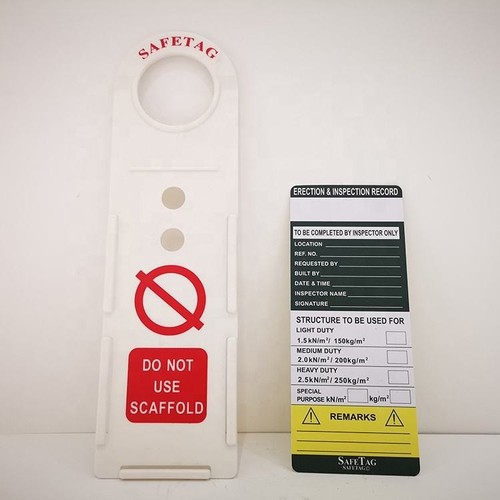 Scafftag scaffold tag safe - tag,