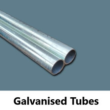 Galvanised scaffold tube from